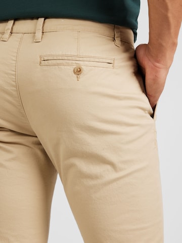 Coupe slim Pantalon chino s.Oliver en beige