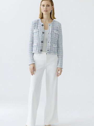 OUI Strickjacke in Blau