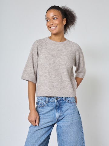 Pull-over 'KAPPO' SISTERS POINT en beige : devant