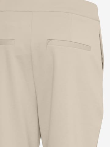 évasé Pantalon ICHI en beige