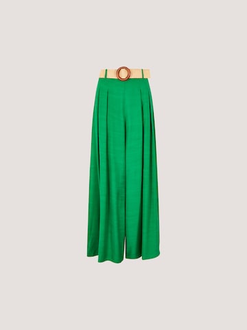 Apricot Wide Leg Hose in Grün