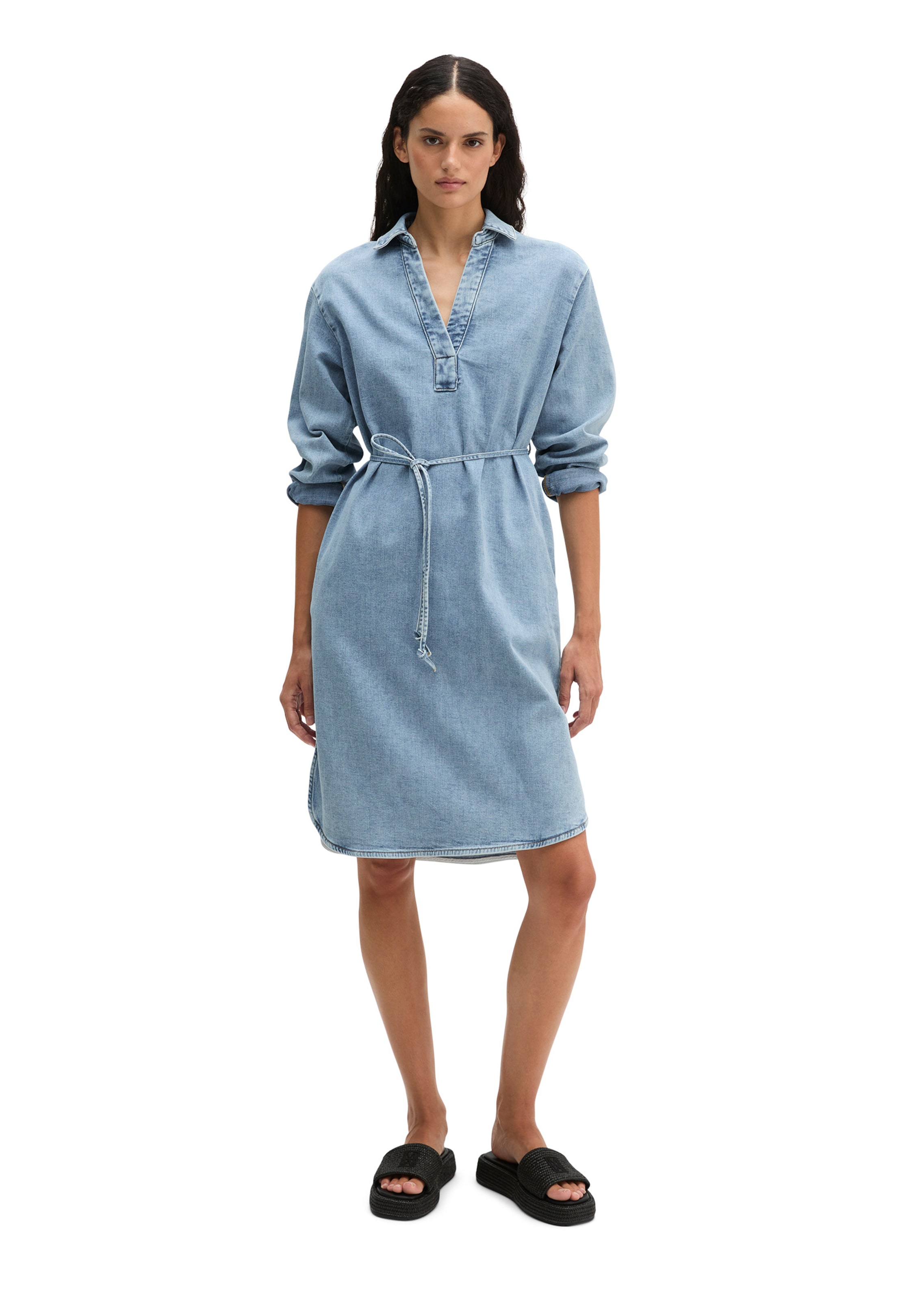 Marc O'Polo Jurk in Blauw