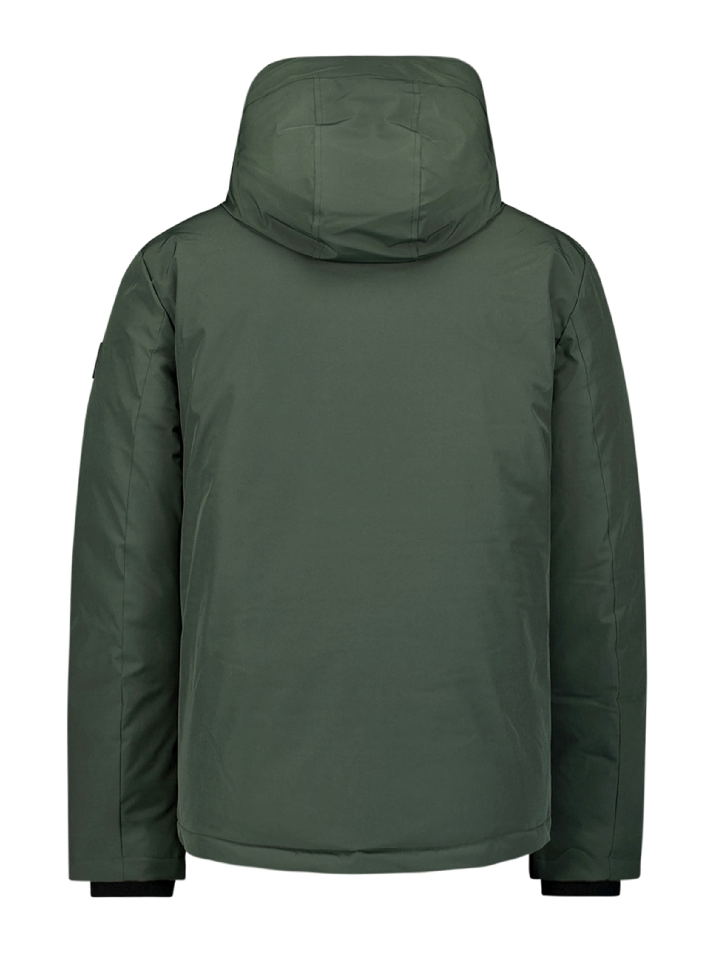 No Excess Зимно яке в зелено: отзад