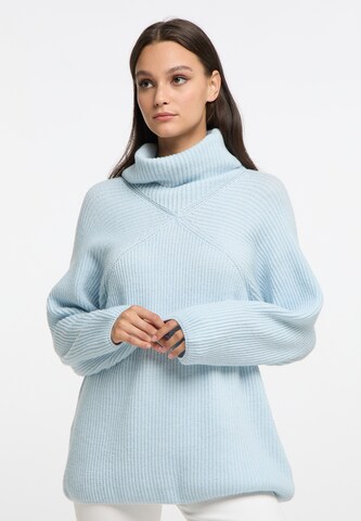 Pull-over RISA en bleu : devant