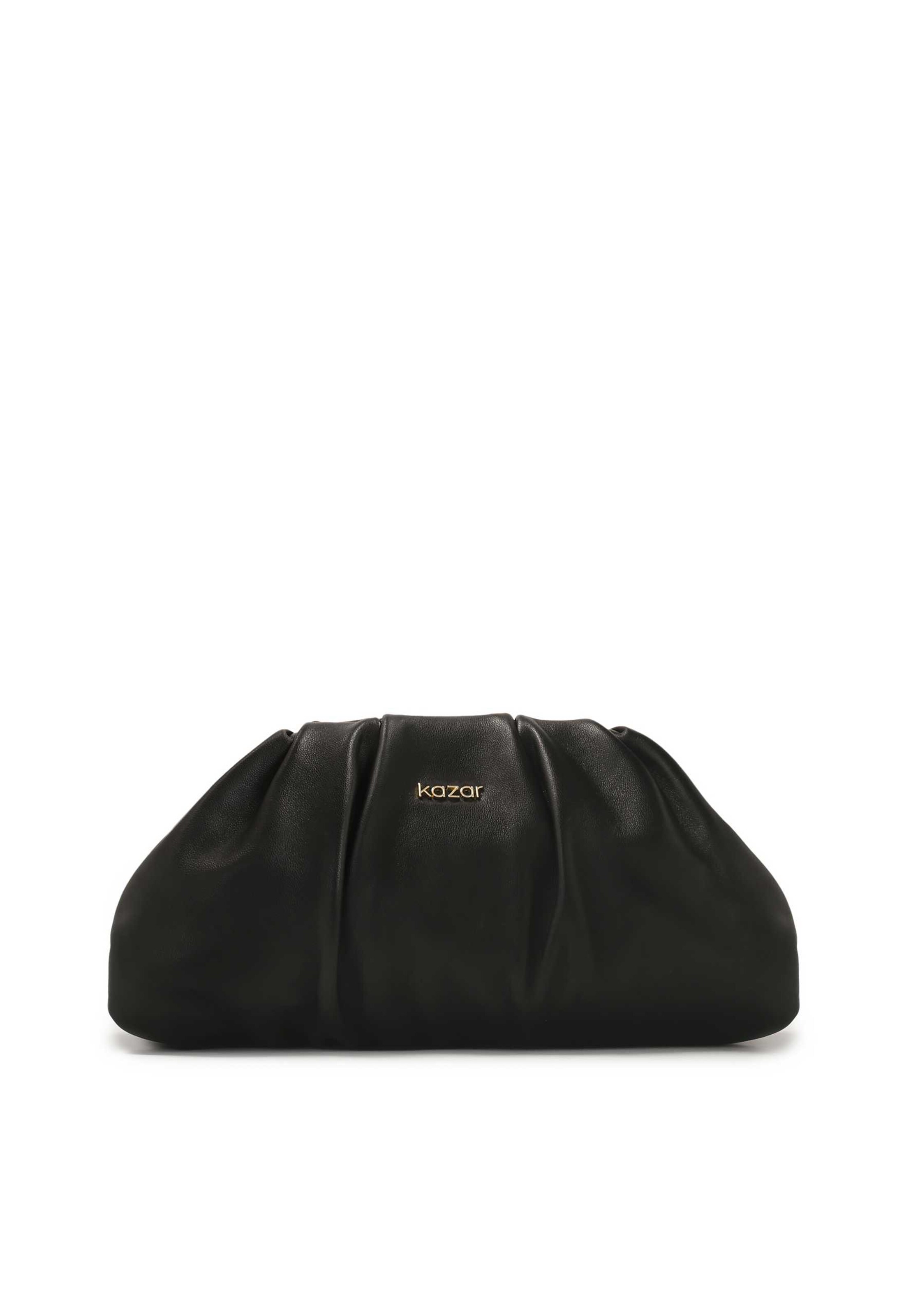 Kazar Clutch in Black: front