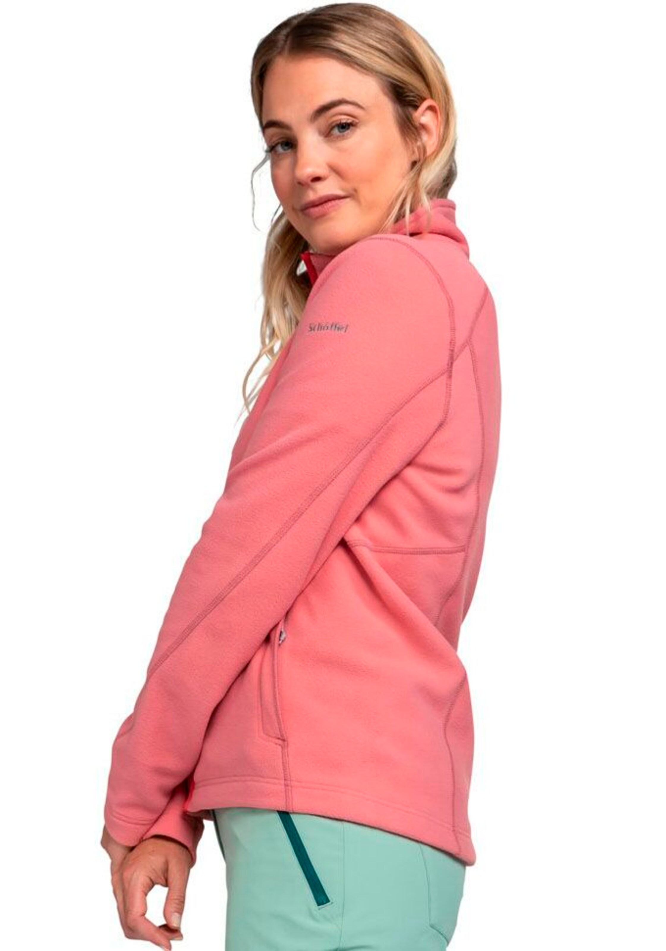 Veste en polaire fonctionnelle 'Leona' Schöffel en rose