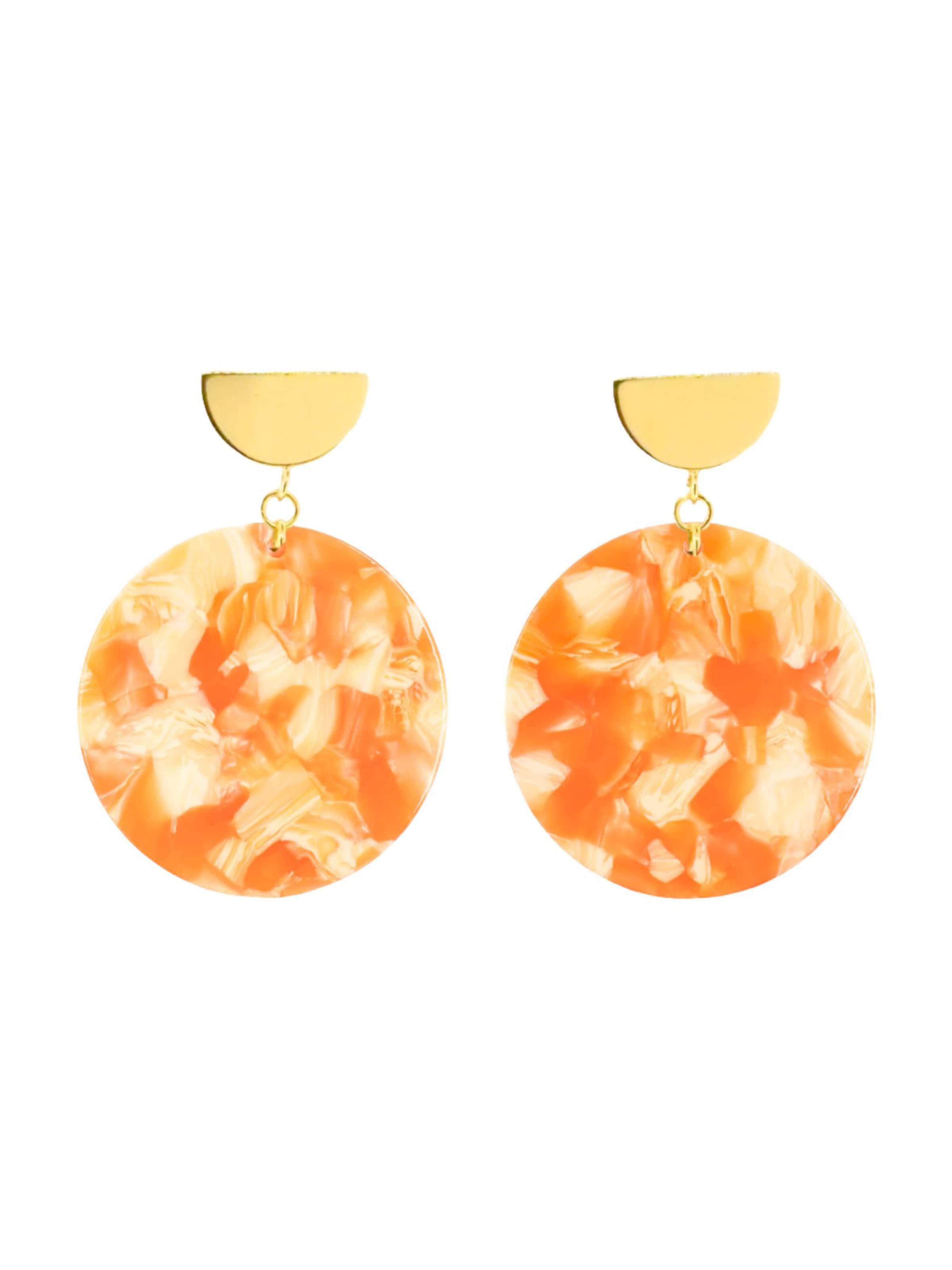 Fräulein Wunder Øreringe 'Amal' i rød: forside