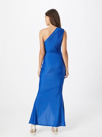 Skirt & Stiletto Evening Dress 'CHLOE' in Blue