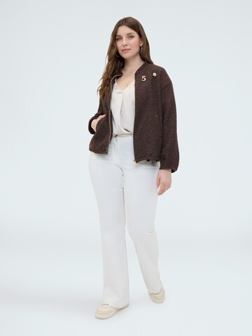 Veste mi-saison Fiorella Rubino en marron