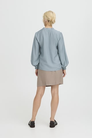 Chemisier 'HANNE' b.young en bleu