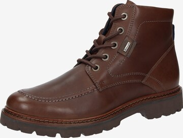 SIOUX Lace-Up Boots 'Adalrik-708' in Brown: front