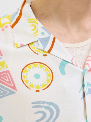 JACK & JONES Comfort fit Overhemd in Wit