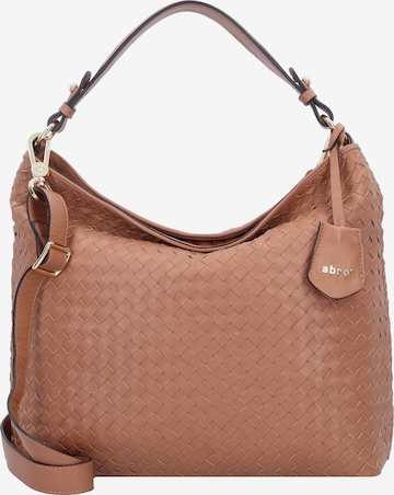 ABRO Shoulder Bag in Brown: front