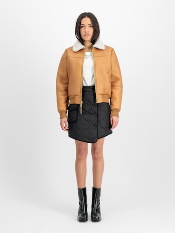 ALPHA INDUSTRIES Юбка в Черный: спереди