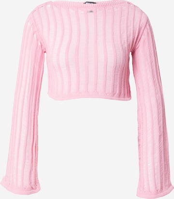 Nasty Gal Pullover in Pink: predná strana