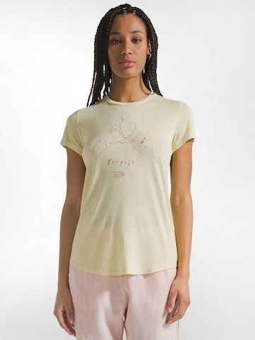 Maglietta di DEHA in giallo: frontale