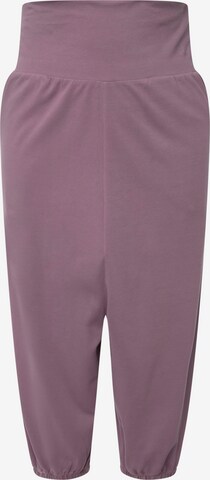 Ulla Popken Regular Pants in Purple: front