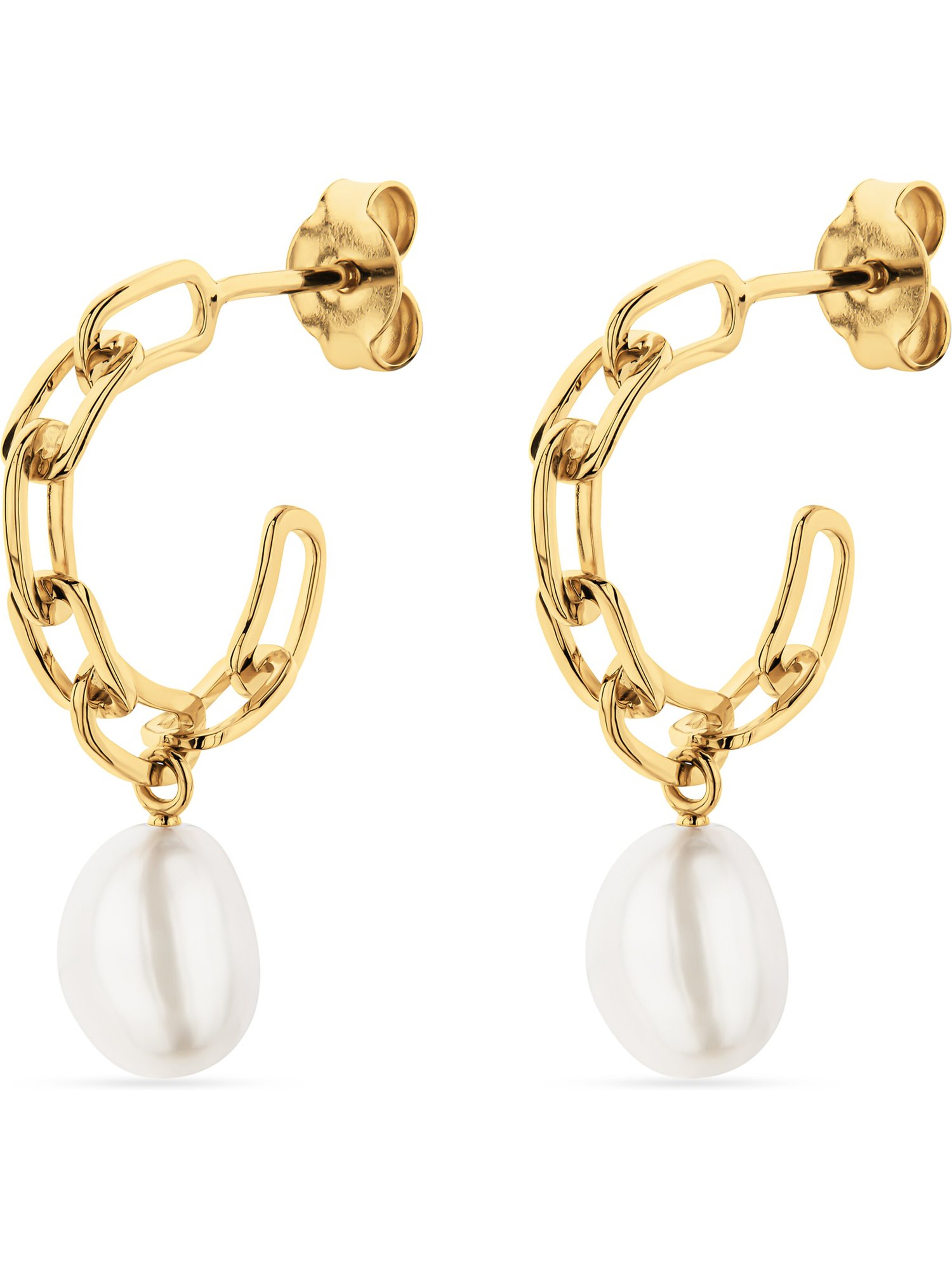 YAMŌKO Ohrringe in Gelb: Vorderseite