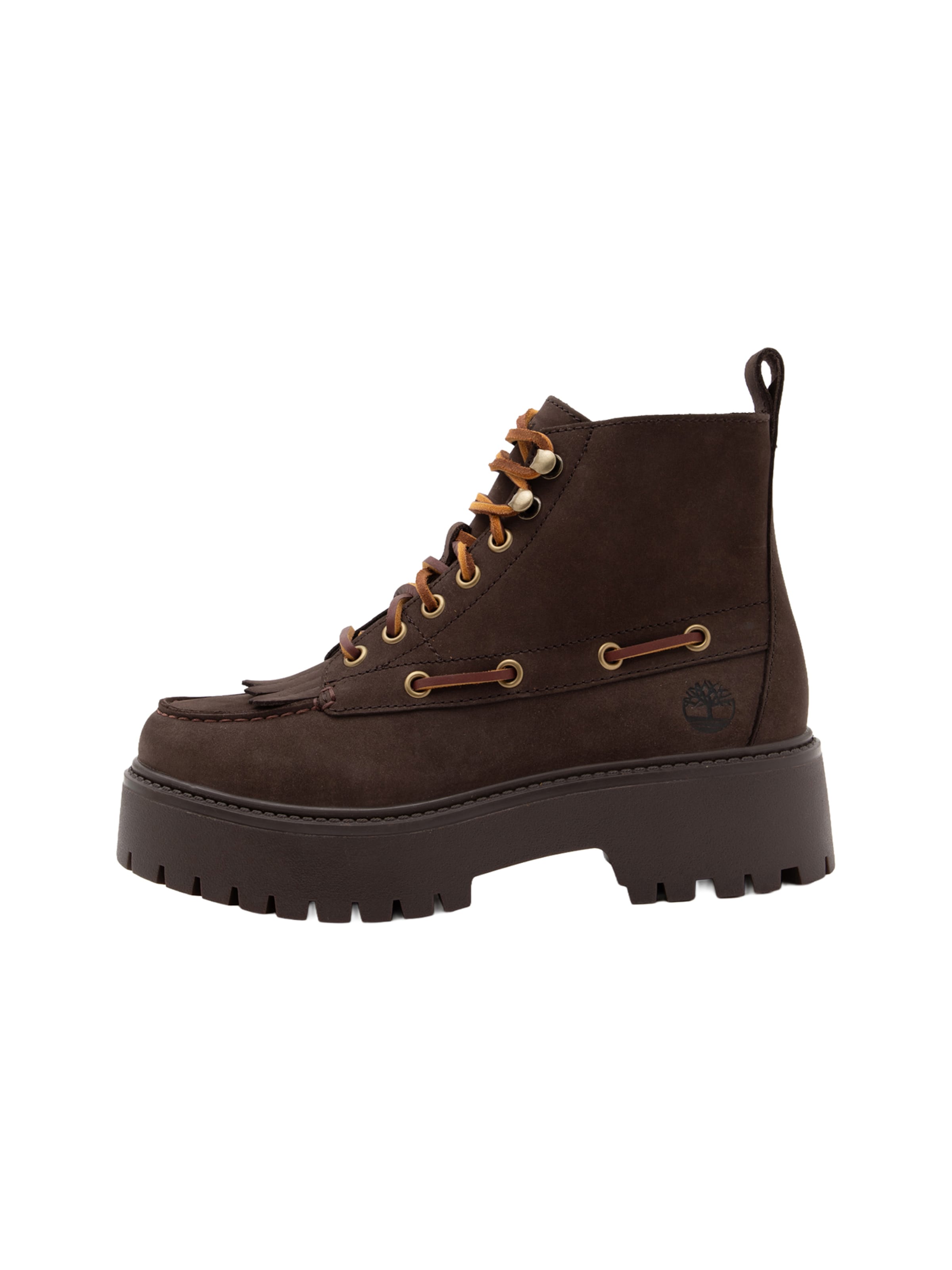 Stivaletto stringato 'Stone Street' di TIMBERLAND in marrone: frontale