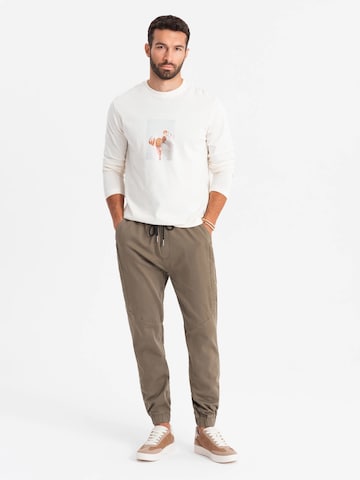Ombre Tapered Trousers 'OM-PAJO-0202' in Brown