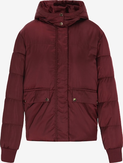 Žieminė striukė iš faina, spalva – burgundiško vyno spalva, Prekių apžvalga