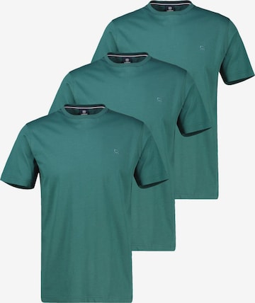 LERROS Shirt 'Basic' in Grün: Vorderseite
