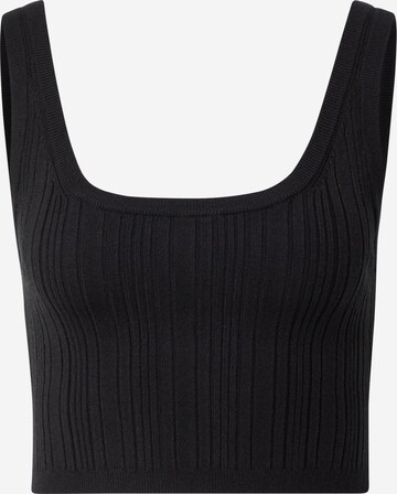 ABOUT YOU Top 'Lavina' in Black: front