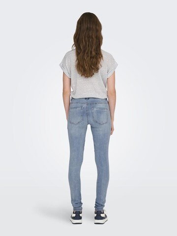 Skinny Jeans 'WAUW' di ONLY in blu