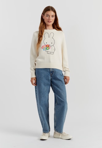 Chinti & Parker Pullover 'Miffy Hand' i beige: forside