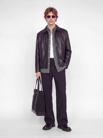 JACK & JONES Regular Fit Hemd 'Stanley' in Grau