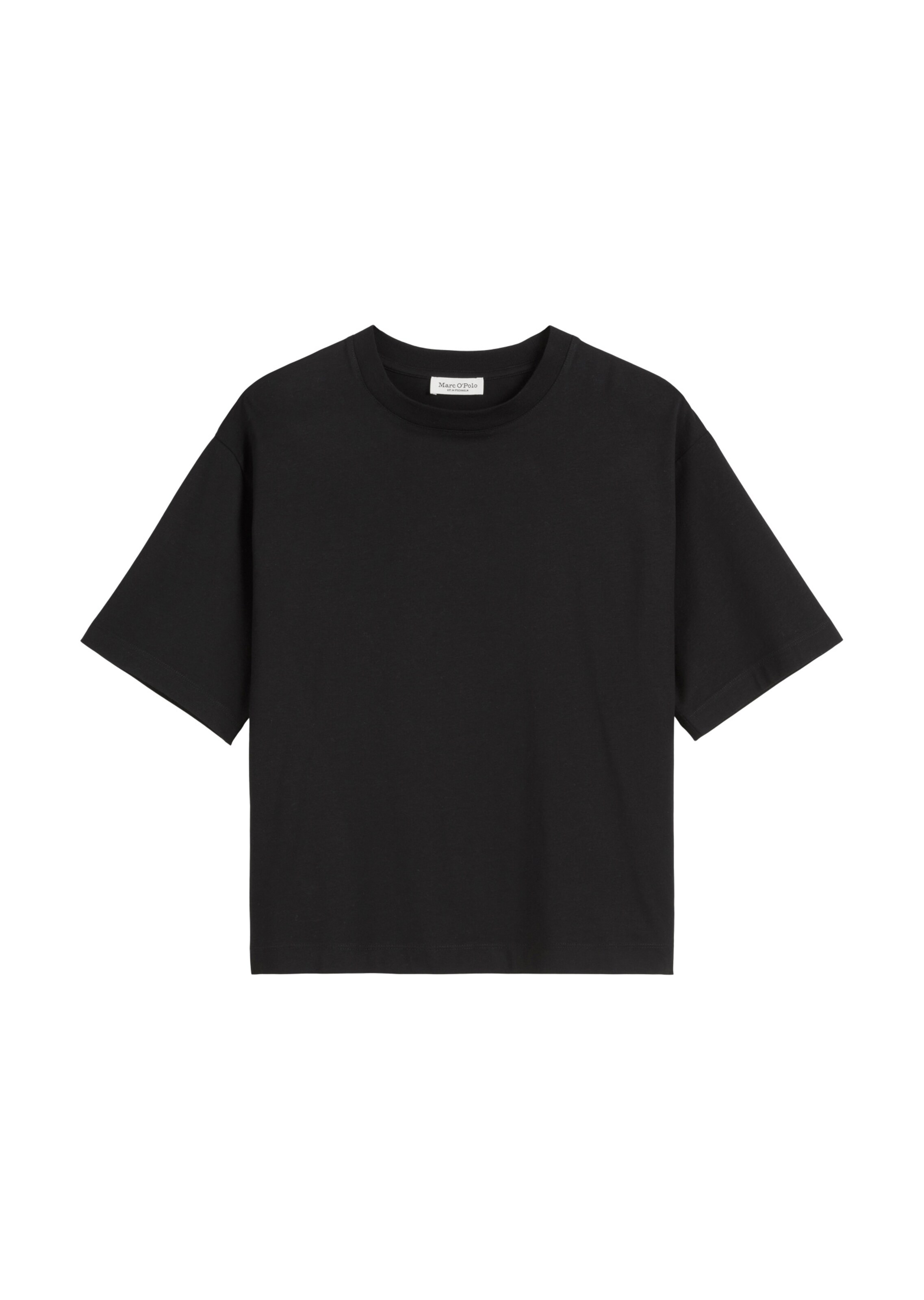 T-shirt Marc O'Polo en noir : devant