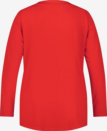 SAMOON Koszulka w kolorze czerwony