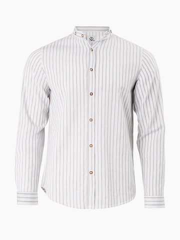 HerzSticht Traditional shirt 'Geigelstein' in Green: front