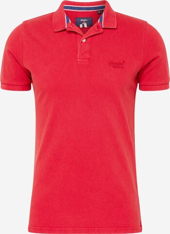 Superdry Poloshirt in Rot: predná strana