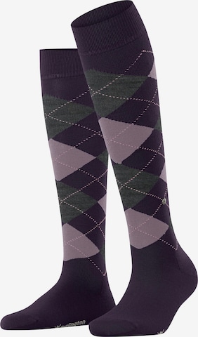 BURLINGTON Over the Knee Socks 'Marylebone' in Red: front