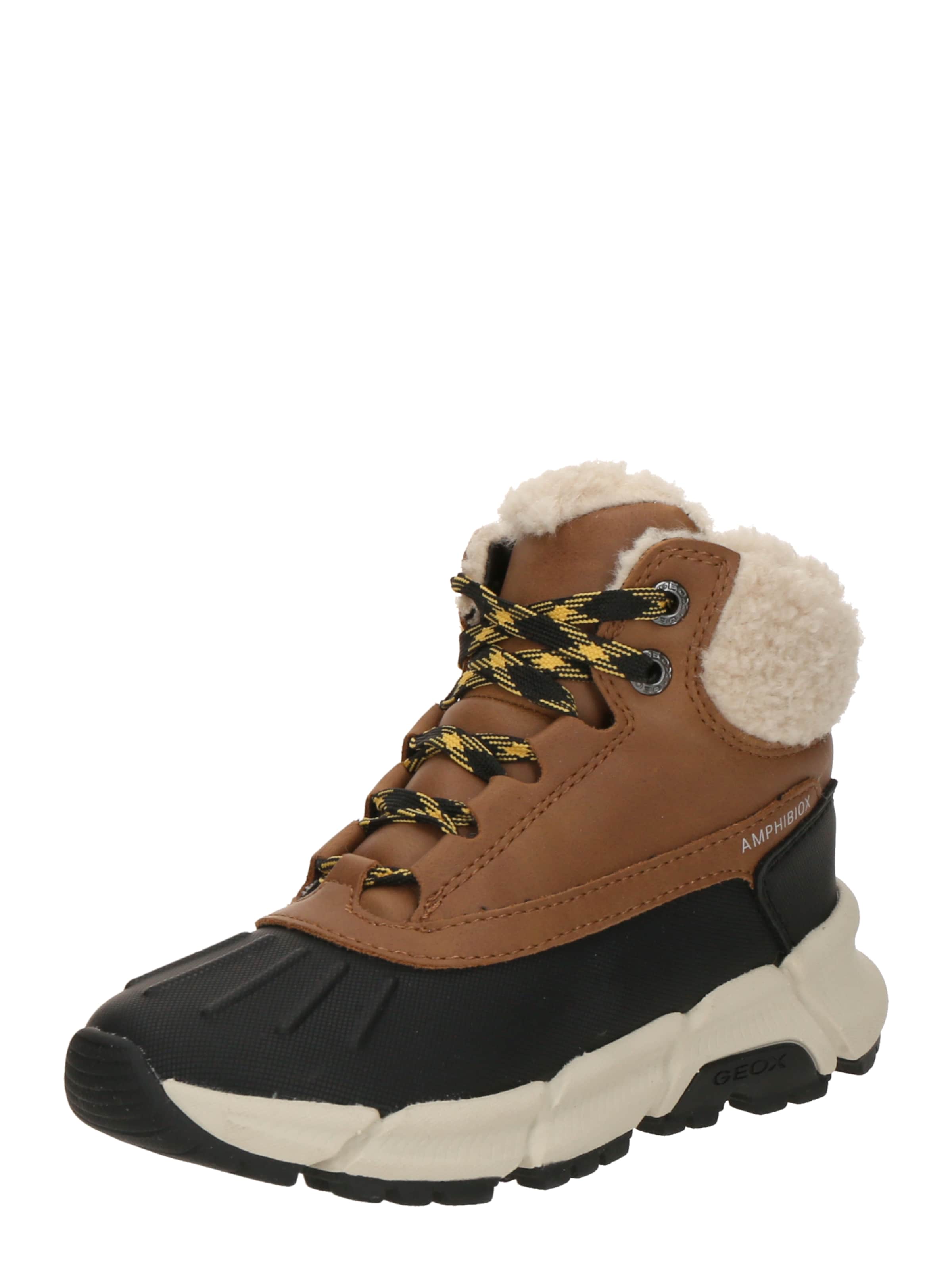 Bottes de neige &#x27;FLEXYPER PLUS&#x27; GEOX en marron : devant