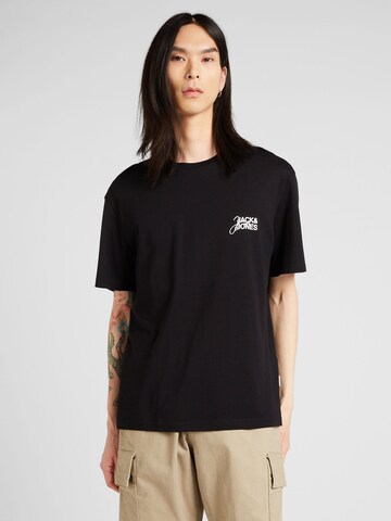 JACK & JONES - Camisa 'ARUBA' em preto