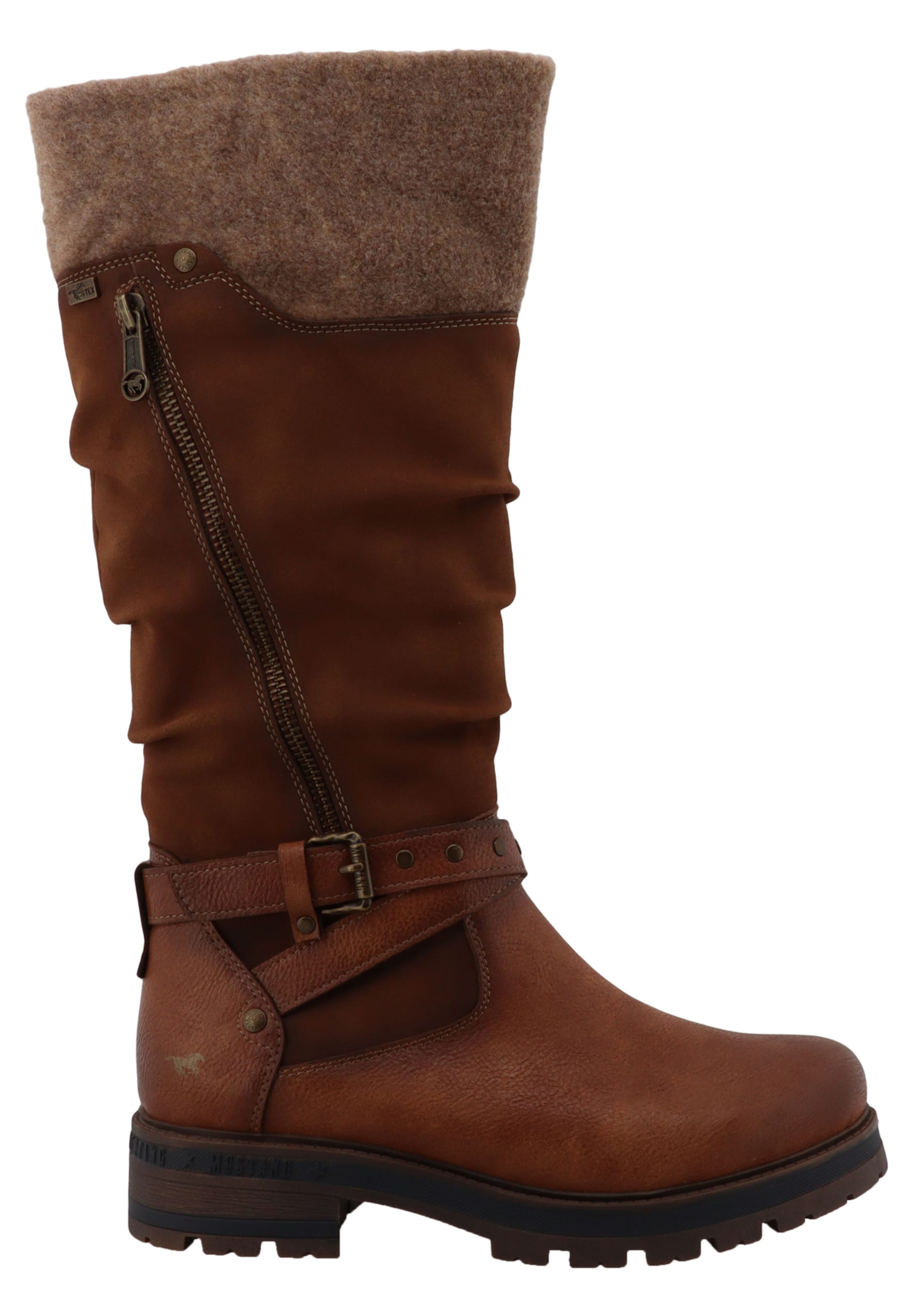 MUSTANG - Bota em castanho