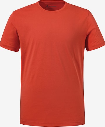 T-Shirt fonctionnel ' T Shirt Buchberg  ' Schöffel en orange : devant