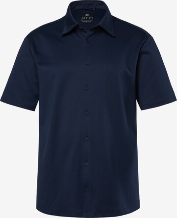 JAY-PI Button Up Shirt in Blue: front