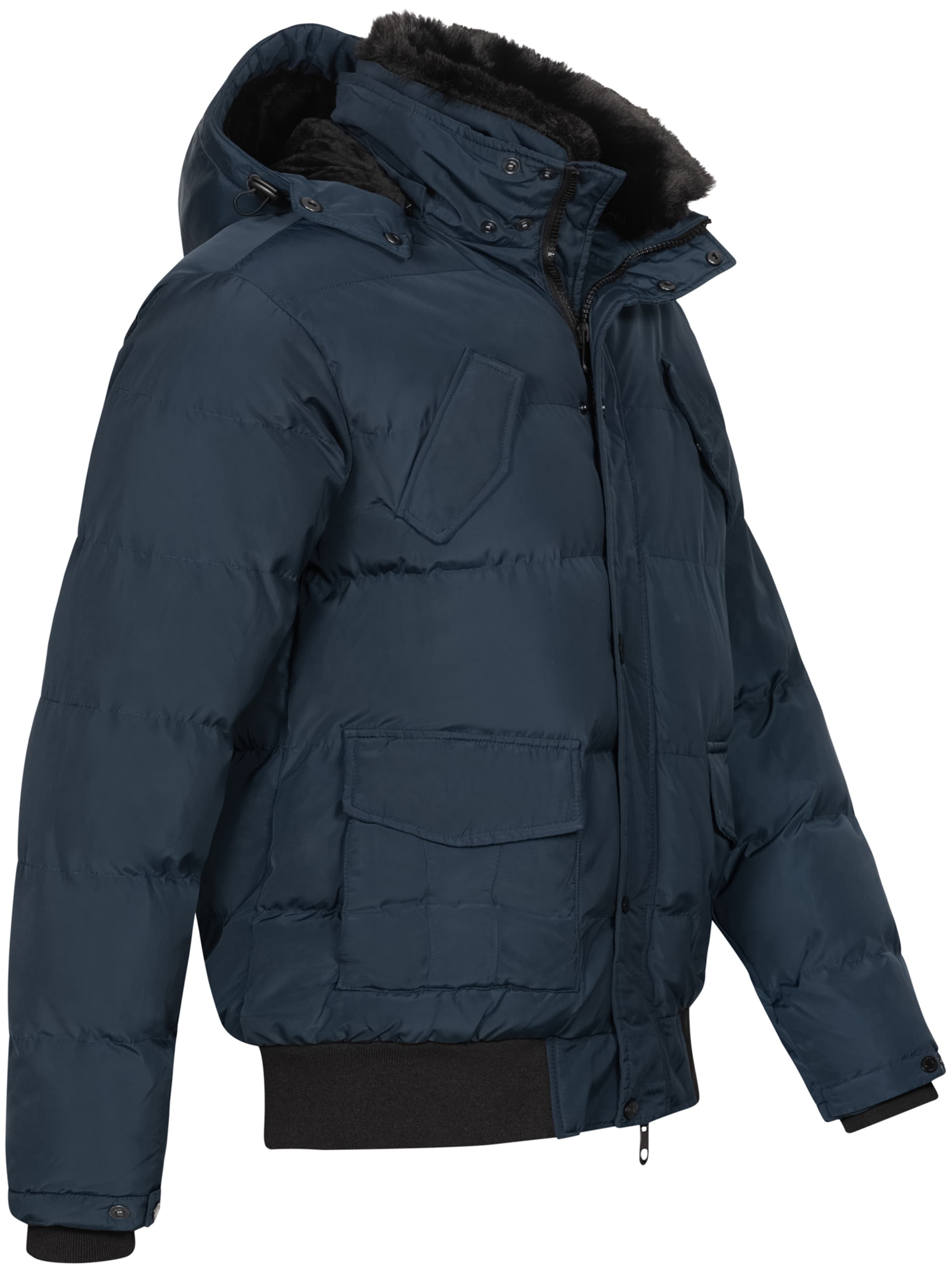 Alessandro Salvarini Winterjacke in Blau