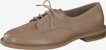 Scarpa stringata di Paul Green in beige: frontale