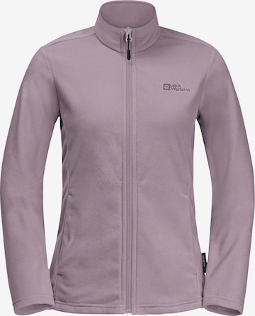 JACK WOLFSKIN Funktionsfleecejacke in Lila: Vorderseite