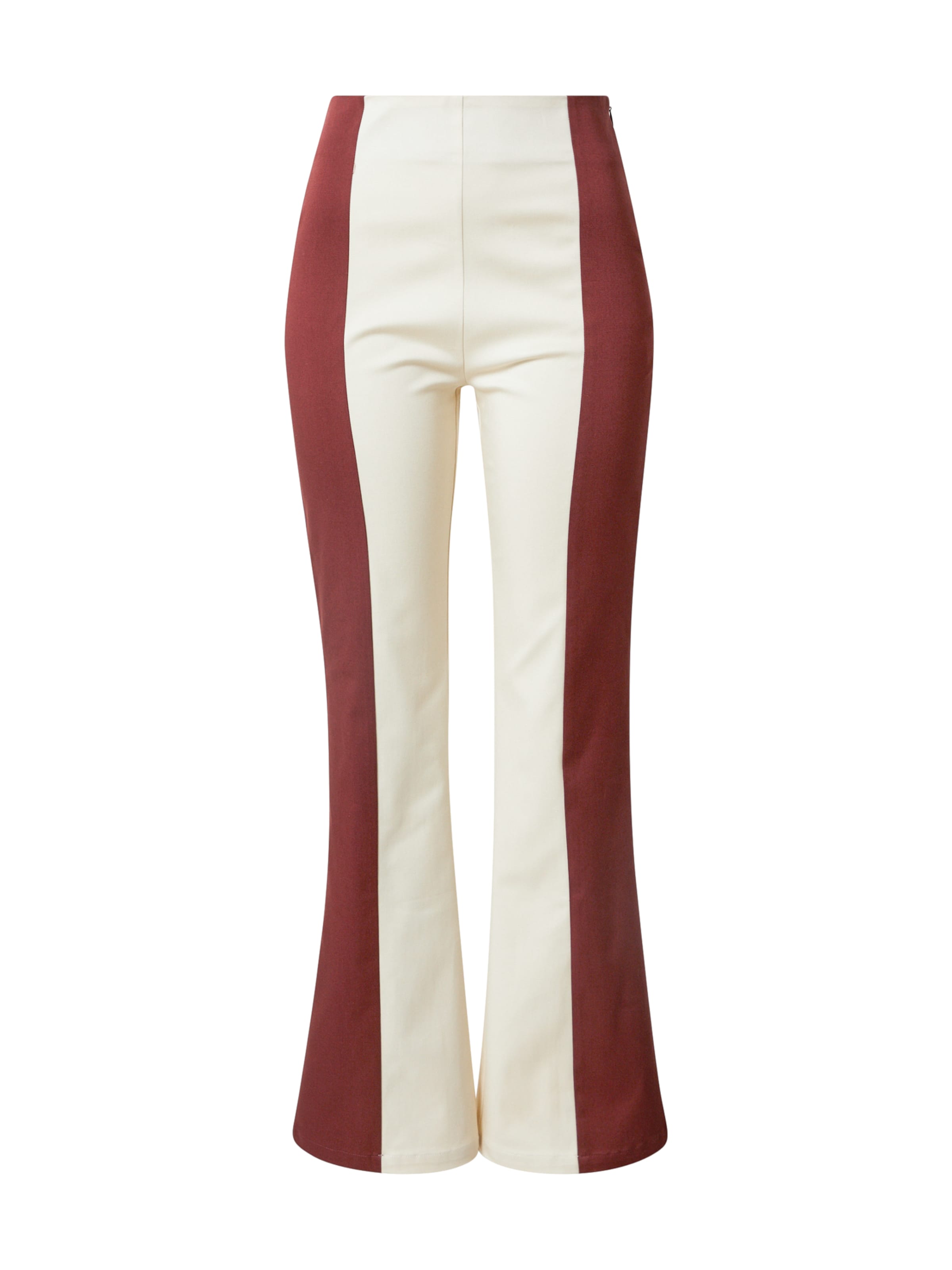 Hosbjerg Zvonový Kalhoty 'Huberta' – béžová: přední strana