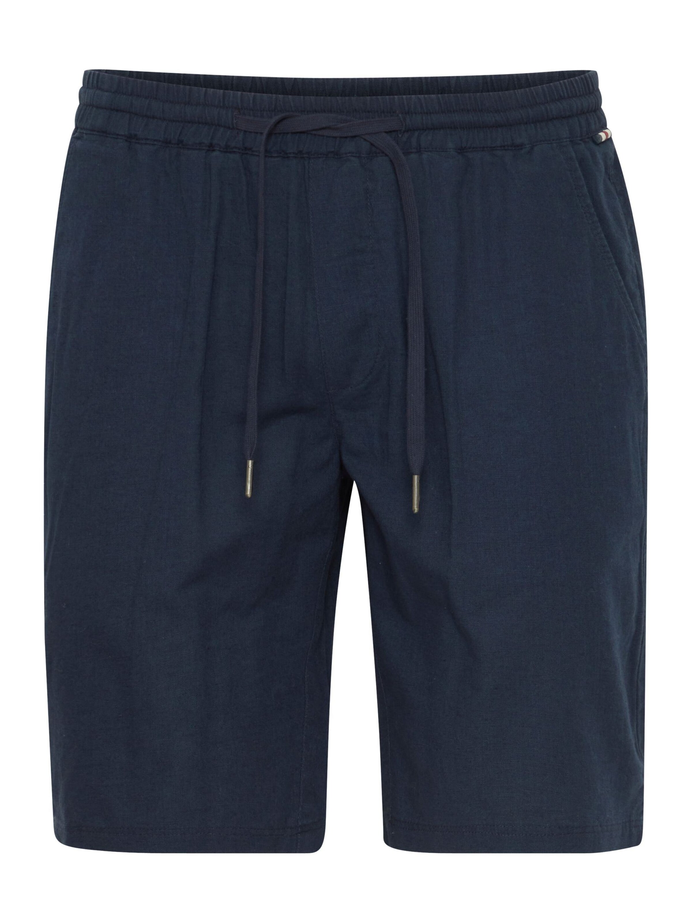 FQ1924 Broek 'Henry' in Blauw: voorkant