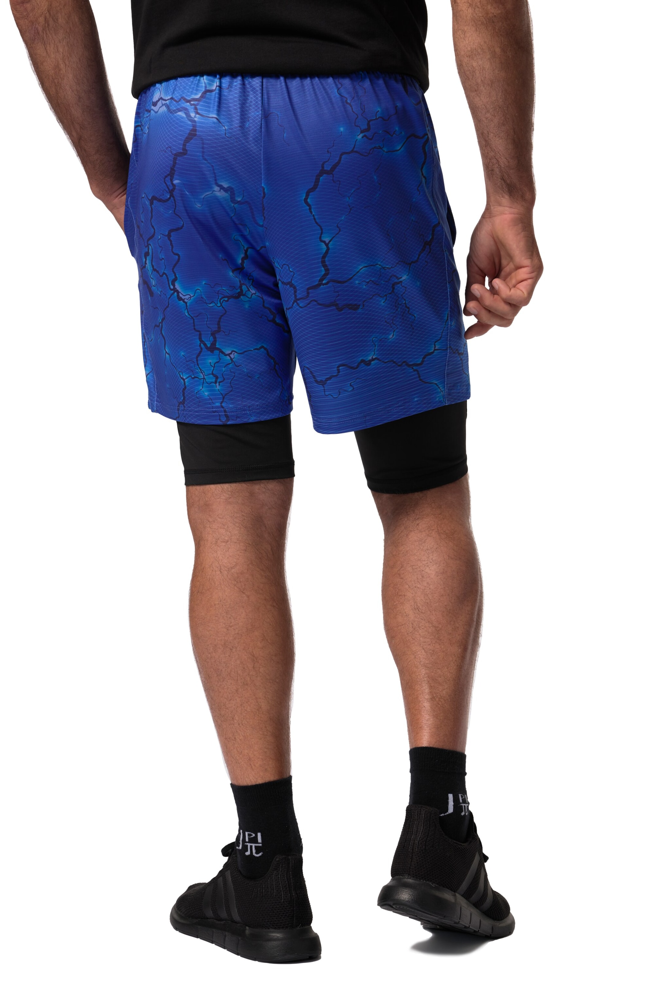 JAY-PI Regular Sportbroek in Blauw