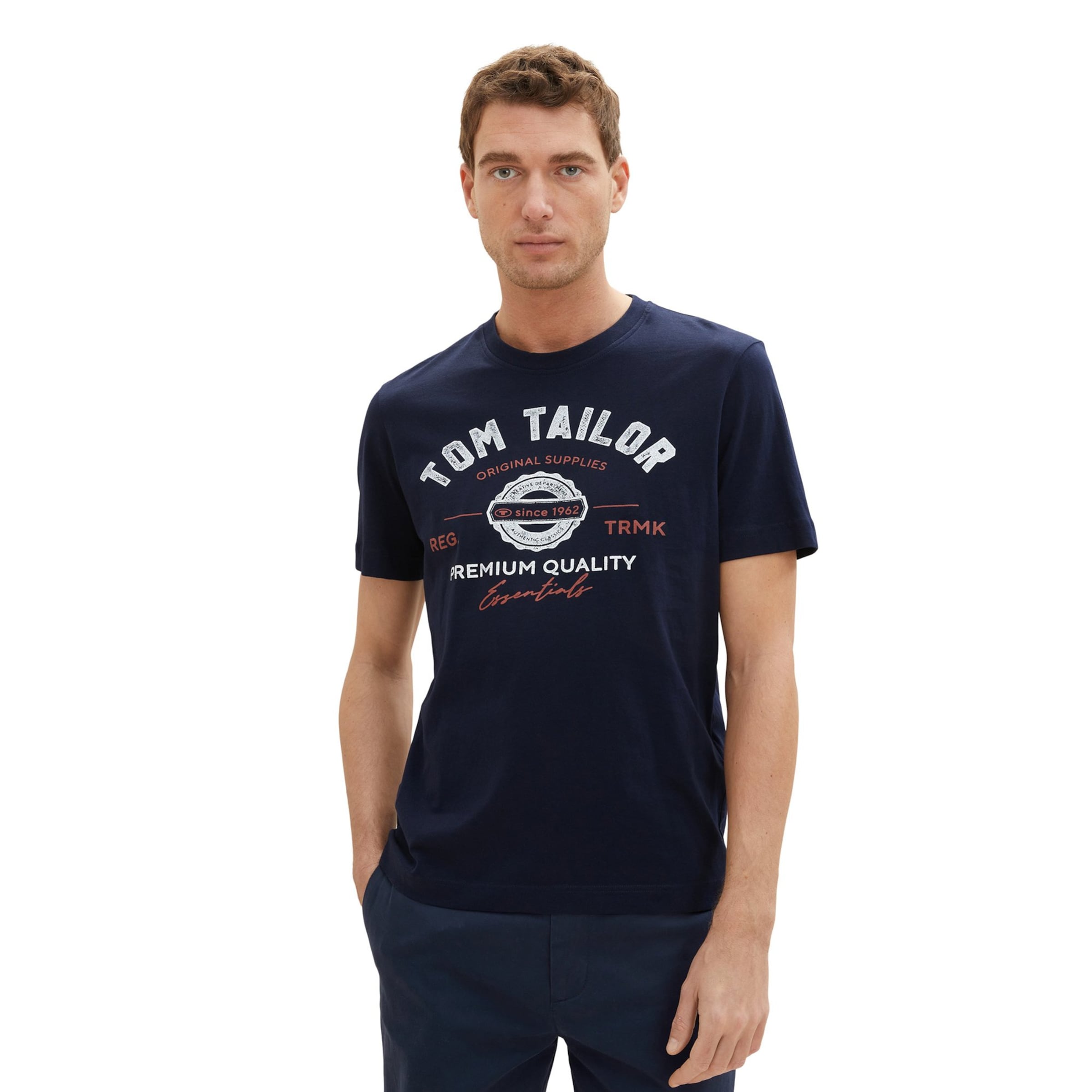 TOM TAILOR - Camiseta en Mezcla de colores: frente