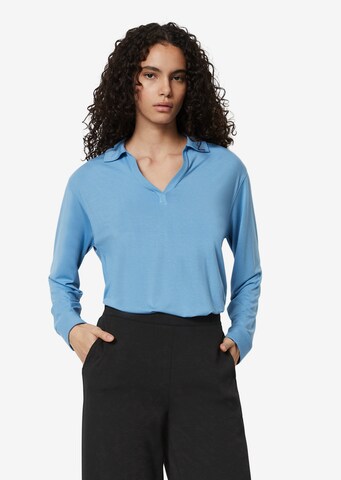 Marc O'Polo Shirt in Blauw: voorkant