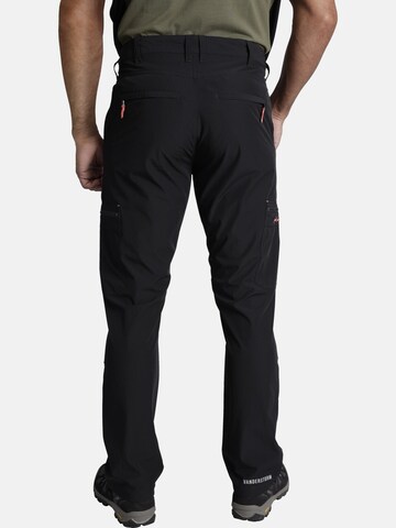 Jan Vanderstorm Regular Pants 'Durin' in Black