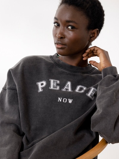 Felpa 'Sweater Cotton' in S Hey Honey di colore grigio scuro, Visualizzazione prodotti